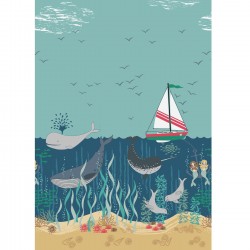 Tela para patchwork y decoupage 110x25cm