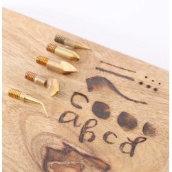 Bolígrafo Pirograbador de madera