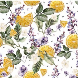 Servilleta 33x33 cm - Aroma de limones