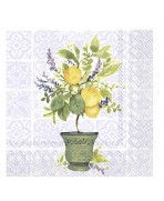 Servilleta 33x33 cm - árbol de limón