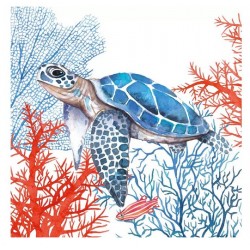 Servilletas 33x33 cm  La Tortuga