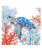 Servilletas 33x33 cm  La Tortuga