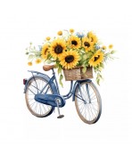Servilletas 33x33 cm - Paseo con girasoles