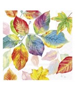 Servilletas 33x33 cm - HOJAS DE COLORES