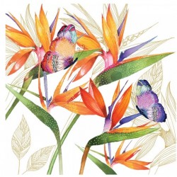 Servilletas 33x33 cm - Flor De Loro