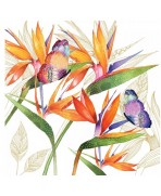 Servilletas 33x33 cm - Flor De Loro
