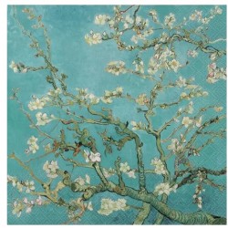 Servilletas 33x33 cm - Flor de almendro