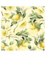 Servilletas 33x33 cm -limones maduros