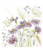 Servilletas 33x33 cm -ASTER LILA