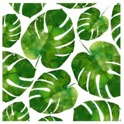 Servilletas 33x33 cm - Monstera