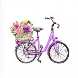 Servilleta 33x33 cm -Paseo con flores silvestres