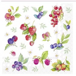 Servilleta 33cmx33cm BAYAS DE VERANO