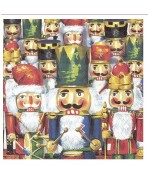 Servilletas 33x33 cm -cascanueces