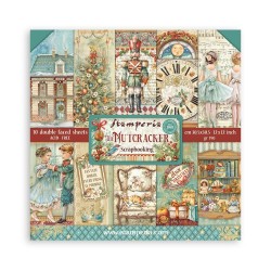 Scrapbooking Stamperia The Nutcracker 10 sheets cm 30,5x30,5 (12"x12")