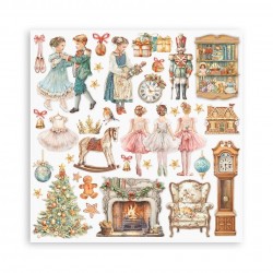 Scrapbooking Stamperia The Nutcracker 10 sheets cm 30,5x30,5 (12"x12")