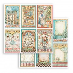 Scrapbooking Stamperia The Nutcracker 10 sheets cm 30,5x30,5 (12"x12")