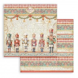 Scrapbooking Stamperia The Nutcracker 10 sheets cm 30,5x30,5 (12"x12")