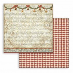 Scrapbooking Stamperia The Nutcracker Selección de fondos maxi Pad 10 sheets cm 30,5x30,5 (12"x12)")