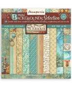 Scrapbooking Stamperia The Nutcracker Selección de fondos maxi Pad 10 sheets cm 30,5x30,5 (12"x12)")