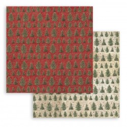 Scrapbooking StamperiaClassic Christmas  Pad 10 sheets cm 30,5x30,5 (12"x12")