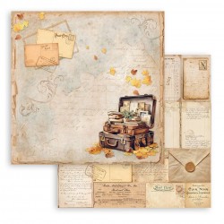 Scrapbooking Stamperia Golden Harmony Pad 10 sheets cm 30,5x30,5 (12"x12")