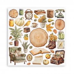 Scrapbooking Stamperia Golden Harmony Pad 10 sheets cm 30,5x30,5 (12"x12")