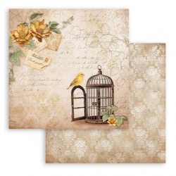 Scrapbooking Stamperia Golden Harmony Pad 10 sheets cm 30,5x30,5 (12"x12")