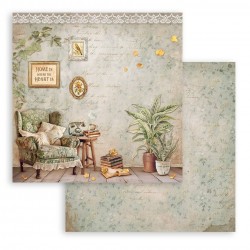Scrapbooking Stamperia Golden Harmony Pad 10 sheets cm 30,5x30,5 (12"x12")