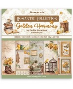 Scrapbooking Stamperia Golden Harmony Pad 10 sheets cm 30,5x30,5 (12"x12")