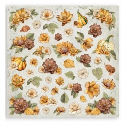Scrapbooking Stamperia Golden Harmony Pad 10 sheets cm 30,5x30,5 (12"x12")