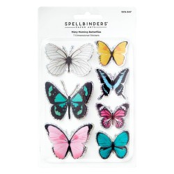 Pegatinas de mariposas 3D Spellbinders