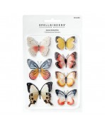 Pegatinas de mariposas Moonlight  Day 3D Spellbinders