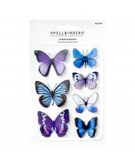 Pegatinas de mariposas Twilight Day 3D Spellbinders