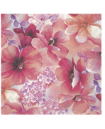 Servilletas 33x33 cm -PRISSY flores