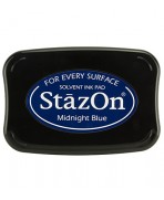 StaZon Ink Pad color Azul medianoche 95x65mm  Midnight Blue