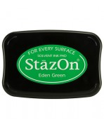 StaZon Ink Pad color Eden Green 95x65mm