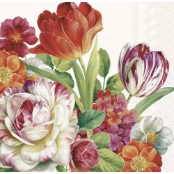 Servilletas 33x33 cm floreciendo en primavera
