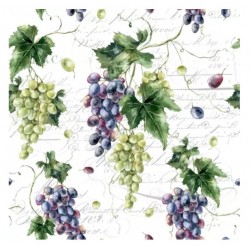 Servilleta 33cmx33cm Viñedos y Feuilles
