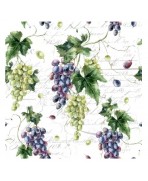 Servilleta 33cmx33cm Viñedos y Feuilles