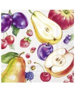Servilleta 33cmx33cm FRUTAS DE GRANJA
