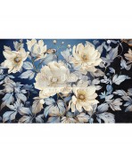 Papel de seda Cerulean Blooms 49,5 cm x 76,2 cm. Re-Design with Prima