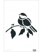STENCIL 20X30CM RAMA DE PAJARO