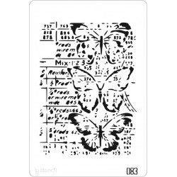 STENCIL 20X30CM Mariposas 2