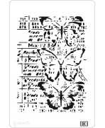 STENCIL 20X30CM Mariposas 2
