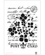 STENCIL 20X30Cm  POST CARD