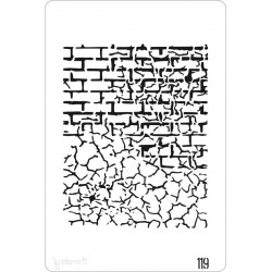 STENCIL 20X30Cm PARED