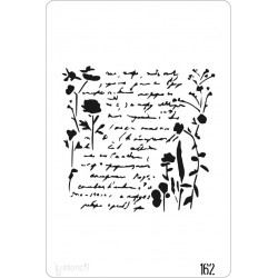STENCIL 20X30Cm CARTA FLORAL