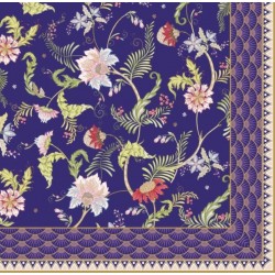 Servilleta 33cmx33cm de oriente purpura