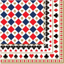 Servilleta 33cmx33cm casino