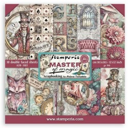 Master of Magic Scrapbooking Stamperia Pad 10 sheets cm 30,5x30,5 (12"x12")